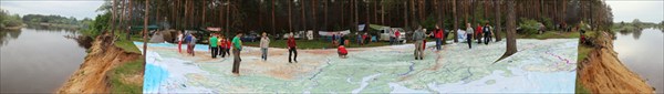 Панорама Самая большая карта России